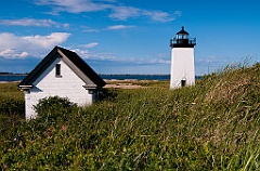 Long Point Lighthouse Overlooks Provincetown Harbor
